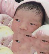 恭喜广州方女士喜得千金